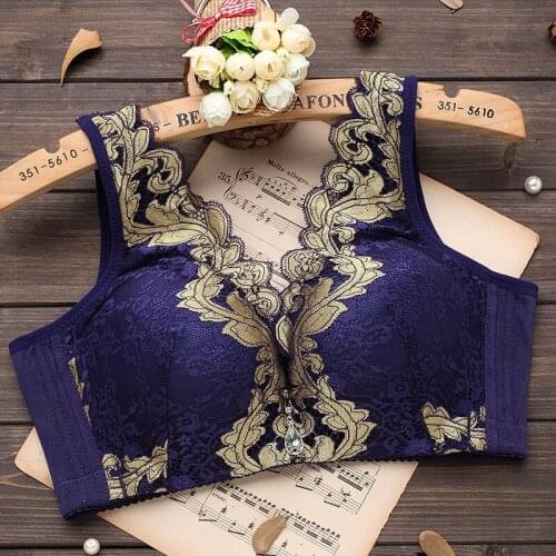 Women Lace Bra Wireless Bras Sexy Lingerie Push-up Brassiere Embroidery Bras Ladys Everyday Underwear Color Black Beige Pink