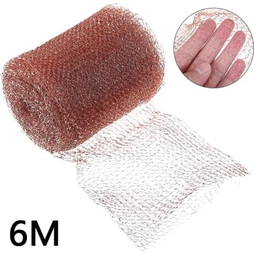 1pc 6M Copper Mesh Pest Control Mesh For Garden Supplies Rodent Bird and Snail Repellent Wires