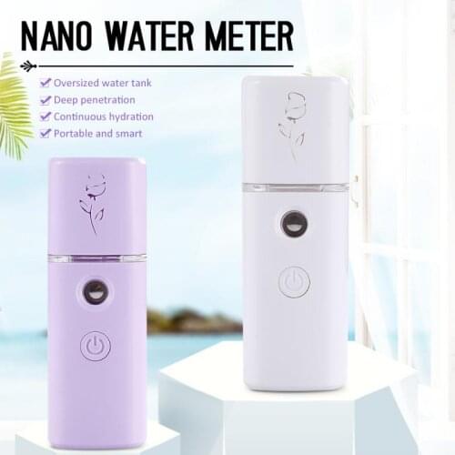 30ml Portable Facial Steamer Nano Facial Mist Sprayer Face Nebulizer Steamer Moisturizing Beauty Instruments Skin Care Tools