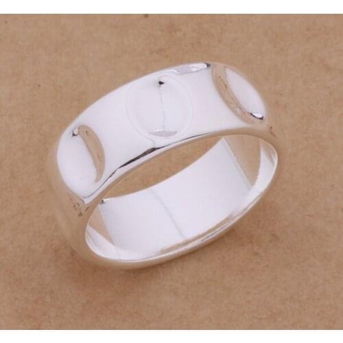 AR211 Fashion Jewelry Silver Color Gifts Popular Rings For Women Bling-bling /ajvajbca Banajrua