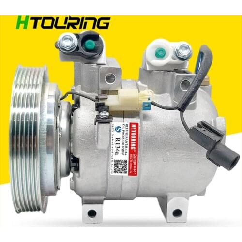 DKV14C CAR AC Air conditioner compressor for DAEWOO MUSSO FJ 2.9 KORANDO KJ 2.0 2.3 2.9 3.2 6611303110 6926001M200 611303115 6PK