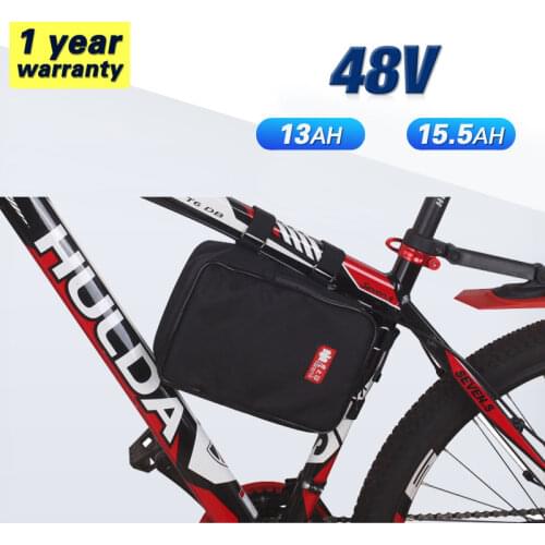EU Tax Free E-bike Battery 36V 48V 52V 20A 30A 40A BMS Electric Bicycle Frame bag Lithium Li-ion Battery Pack