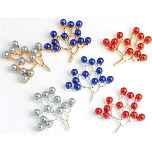 Free Shipping Hot Sale 60pcs/lot 46mm Flatback Rhinestone Pearl Button For Hair Bow Center Wedding Invitation Button RM001