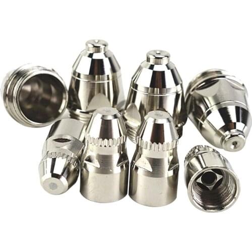 20pcs P80 Plasma Cutting Torch Consumable Cutting CNC 60A 80A 100A P80 Plasma Torch Tip Electrode Nozzle