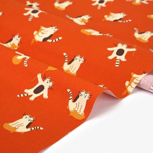 Cat Fine canvas material