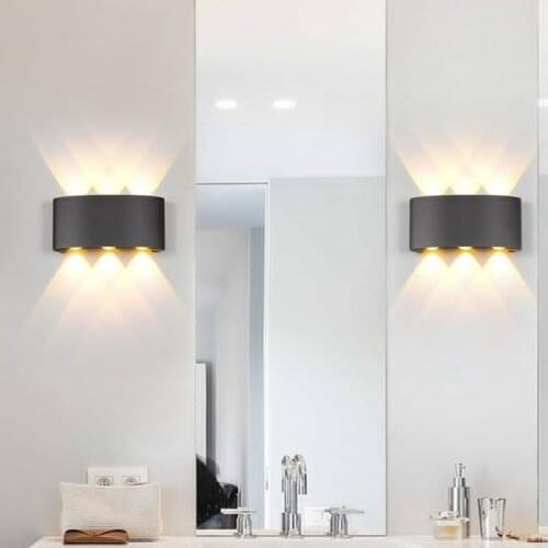 Creative Modern LED Wall Lamp Indoor Lighting Waterproof Stair Light Fixture Bedside Loft Living Room Home Hallway Wall Sconces