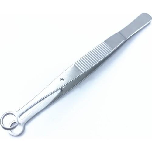 Stainless steel Chalazion Forceps 5mm round surgical ophthalmic instrument