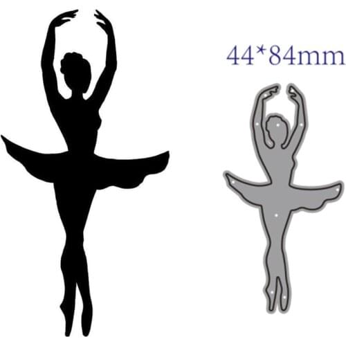 Metal cutting dies cut die mold dancing decoration Scrapbook paper craft knife mould blade punch stencils dies