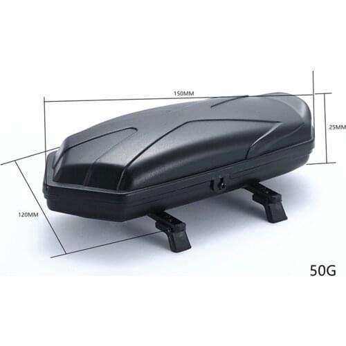 For 1:14 1:12 MN Land Rover Defender for G500 WPL D12 for Tamiya CC01 Car Roof Luggage Storage Box Upgrade Part