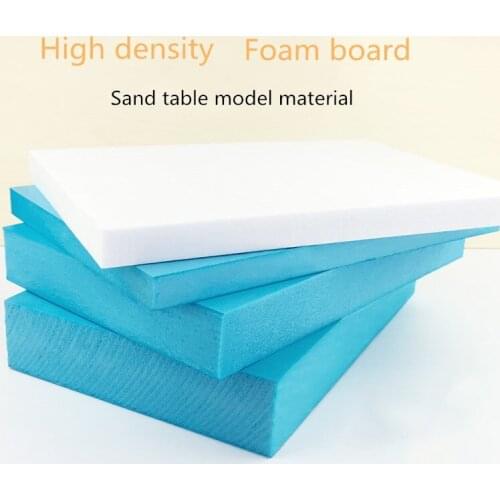 High Density Foam Plate Carved Building Model Scene To Make Up To Mountain Terrain Landscape Block Model Floor