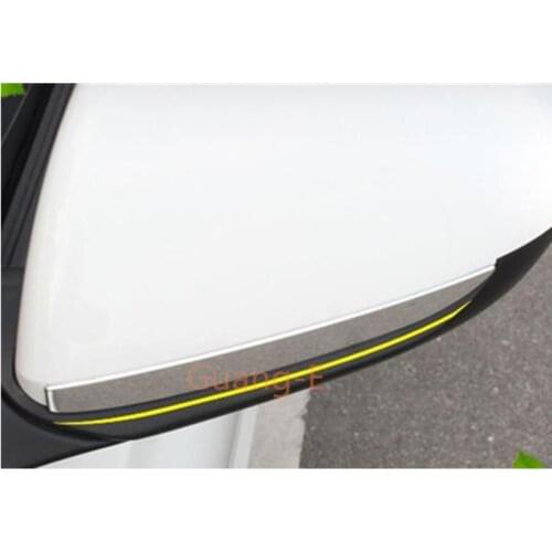 Car Stainless Steel Back Rear View Rearview Side Door Mirror Cover Trim Frame For Hyundai Solaris Accent 2017 2018 2019 2020