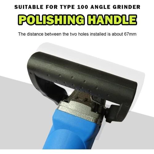8mm Thread Auxiliary Angle Grinder Handle Non-slip Shock-absorbing Handle For Angle Grinder Grinding Machine Auxiliary Handle