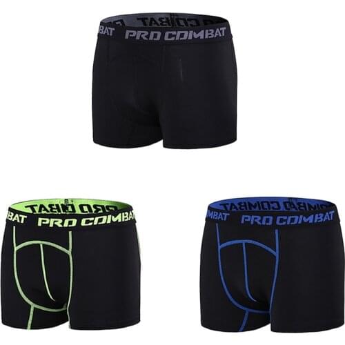Compression Shorts Line Short Tights Mens Skinny Bodybuilding Breathable Mans Bottom Fitness Letter Shorts