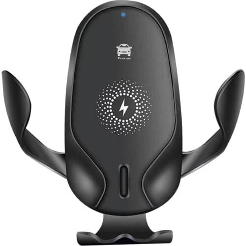 15W Phone Charger Mount Car Quick Qi Wireless Car Gravity Clamping Fast Charging Holder for iPhone for Samsung S20 S10 S9 30