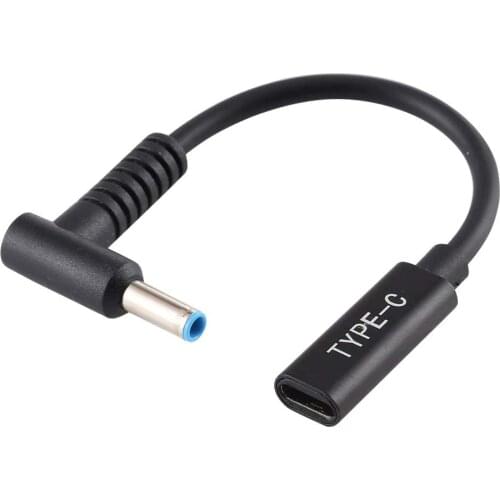 2pcs Type C USB 3.1 USB-C to DC 20V 4.5 3.0mm For HP Power Plug PD Emulator Trigger Charger Cable for Lap top