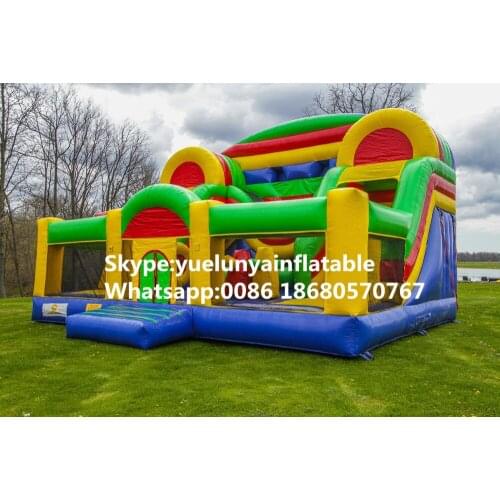 2016 Factory direct sales Inflatable slides,Inflatable castle.Large castle slide KYB-216
