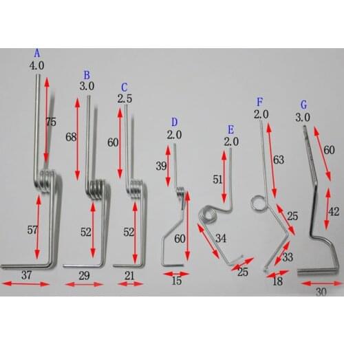 5PCs Landing Gear Steel Wire Front wheel Ring Undercarriage DIY M4/M3/M2.5/M2.0 Stand Support For FPV RC Airplane Glider