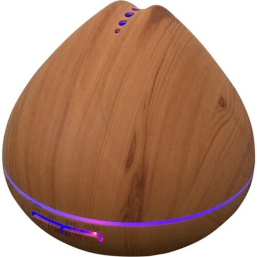 Remote Control Aroma Diffuser,Ultrasonic Cool Mist Humidifier for Essential Oil with 3 Timer 7 Color Led Light EU Plug
