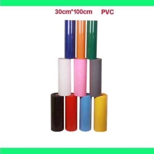 Free shipping 1 sheet 12"x40"/30cmx100cm PVC Heat Transfer Vinyl for Heat Press Machine T-shirt Iron On HTV Printing DIY SALE