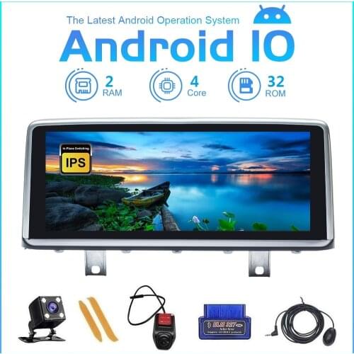 Carplay 10.25" Android 10 For BMW F30/F31/F34/F32/F33/F36 Car Intelligent Multimedia GPS Navigation Car Audio Auto Radio Player