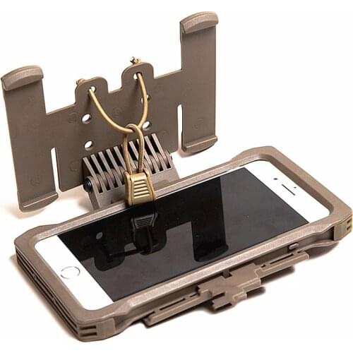 FMA Airsoft IPhone Case Molle Mobile Pouch New for IPhone 7/8Plus / XS Max Outdoor Paintball Tactical Vest Style Phone Case