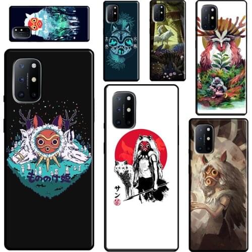 Princess Mononoke Case For Realme 6 7 8 Pro GT Neo C21 C11 C3 Q3 Pro Soft Cover For OnePlus 8T 7T 9R 8 9 Pro