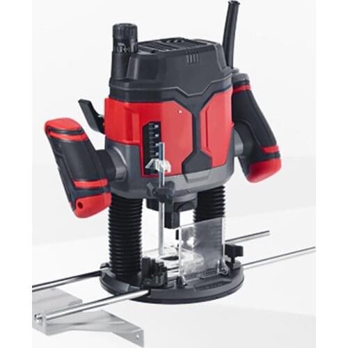 Electric Slotting Trimming Machine Wood Milling Tool 220V/1400W Multi-Function Handheld Woodworking Engraving Machine