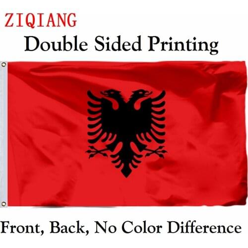 Albania 1992 Flag 3x5ft Polyester Flying Size 90x150cm Custom High Quality Double Sided Printing Banner