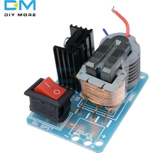 15KV High Frequency DC High Voltage Arc Ignition Generator Inverter Boost Step-Up 18650 DIY Kit U Core Transformer Suite 3.7V