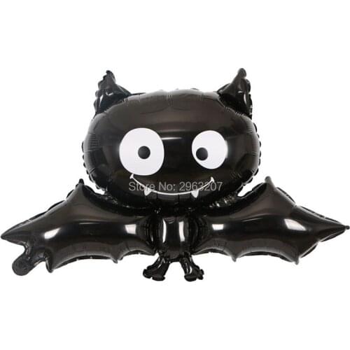 Halloween Bat Foil Balloons Animal Helium Balloon Festival Decorations Children Inflatable Toys Party Supplies ZA6961