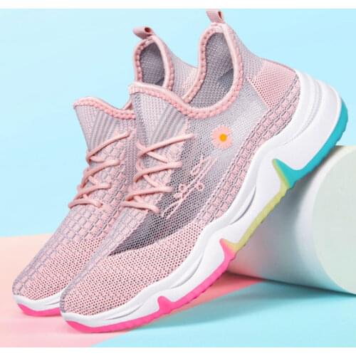 Summer White Platform Luxury Sneakers For Women Breathable Transparent Colored Ladies Trainers Female Designer Sneakers Dad Shoe