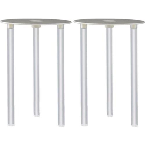 Multi-Layer Cake Stacking Kit Smooth Plastic Cake Pin Cake Stick Cake Separation Plate Spaced Suspended Cake Straw Holder