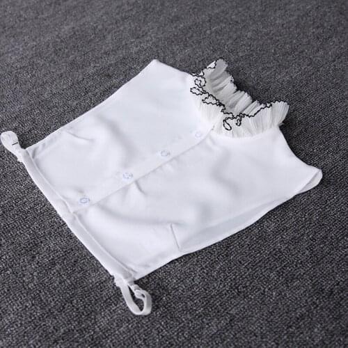 Fashion Women Half Shirt Fake Collar Female Detachable Collar Lace False Collar Detachable Collar