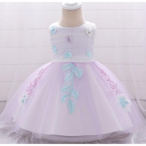 Newborn Flower Christening Baptism Dress For Baby Girl Clothes Wedding photograph Girl Birthday Dress Gift Princess Dress