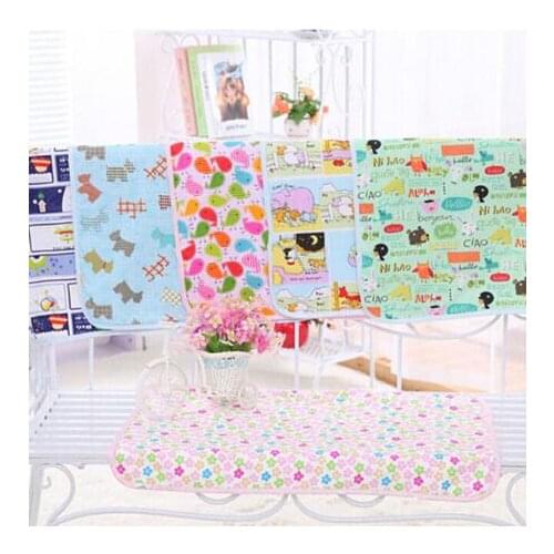 New1PCS Waterproof Diaper Baby Underpad Cotton Mattress Changing Table Urine Mat Portable Baby Diaper Changing Crawling Mat
