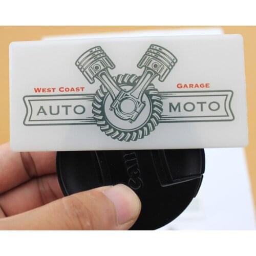 Promotional Round Clear Epoxy Sticker