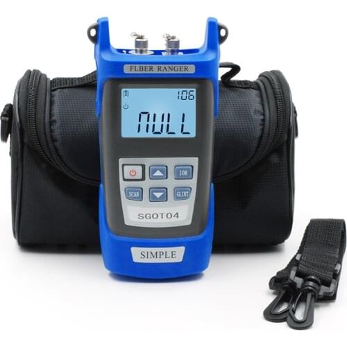 Handheld 60km Optical Fiber Ranger Fiber optic cable obstacle detector 1550nm Fiber breakpoint tester