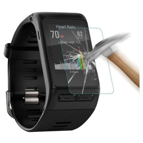 Ultra Clear Protective Film Guard For Garmin Vivoactive HR Tempered Glass Smart Watch Toughened Display Screen Protector Cover