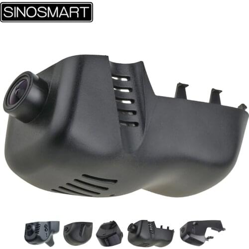 SINOSMART Novatek 96672 Car Wifi DVR for Jetta Touareg Polo Passat Touran Tiguan Bora Magotan Golf etc. APP Control SONY IMX323