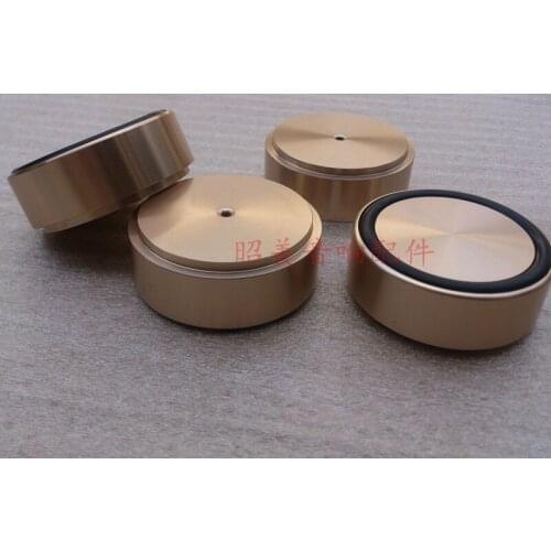 All Aluminum Alloy Diameter 58 High 22 Audio Power Amplifier Feet Speaker Feet Nails Tripod Shock Absorber Feet