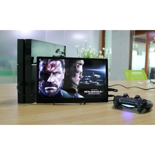 13.3 Inch 2K HDMI USB Portable HDR Monitor For PS3 PS4 XBOX NS Gaming Display PC Laptop Monitor With Wall Mount Speaker