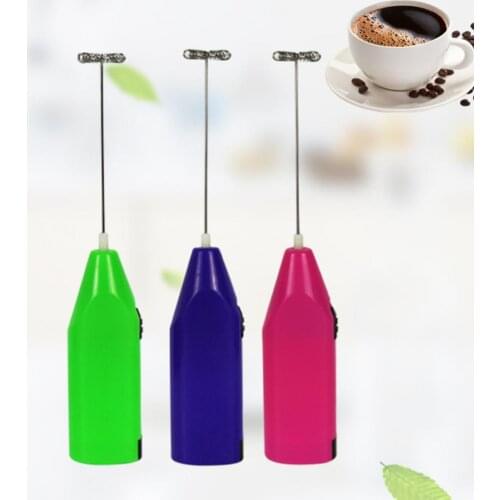 50%HOTHandheld Battery Operated Coffee Milk Frother Drink Mixer for Latte Cappuccino