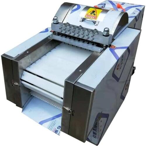 Automatic meat cube dicing machine fresh chicken cutting machine for food factory