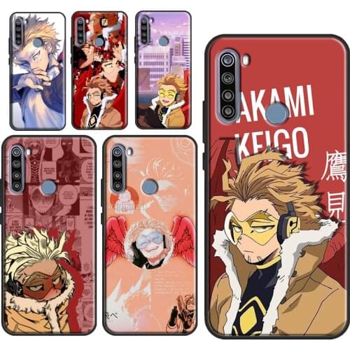Hawks Keigo Takami Bnha Phone Case For Xiaomi Redmi Note 10 Pro 8 7 9S 8T 8A 9A 9C 9T K40 Redmi Note 9 Pro Cover