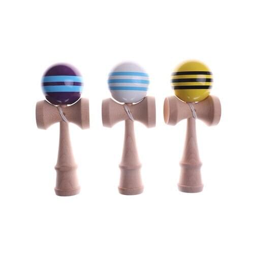 Wooden Kendama Coordinate Ball Kendama Japanese Traditional Juggling Kids Wood Game Balls Bilboquet Wooden Outdoor Sports Toys
