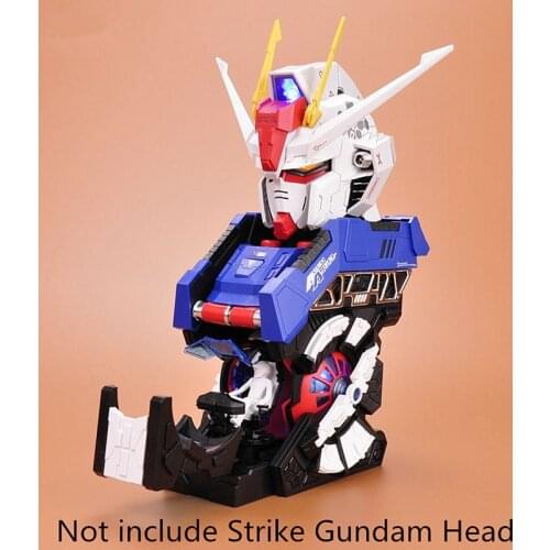 BTF model Cockpit parts for BTF 1/24 GAT-X 105 Strike Gundam Head Bust Portrait