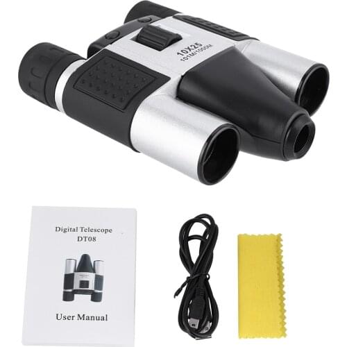 DT08 10X25 LCD Camcorder DV Binoculars Digital Camera Telescope for Outdoor Sport DVR Video Record