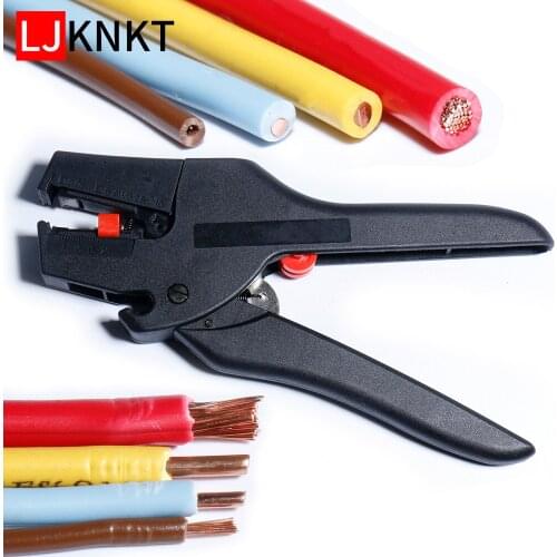 Fitter tool Adjustable cutters Terminal Peeler Wire tongs Dial pliers Stripping Stripper Flat Range Insulation multifunction DIY