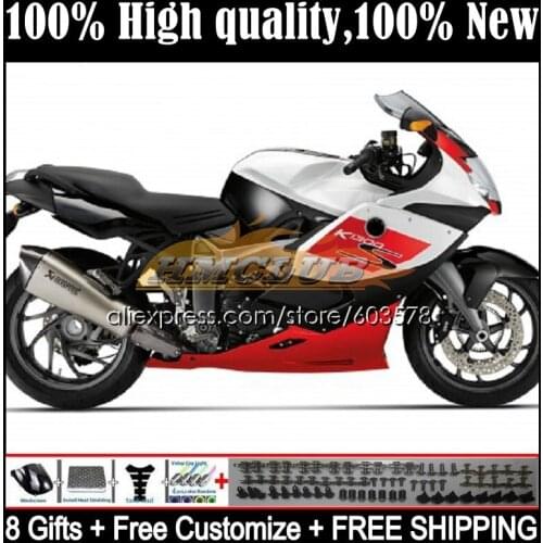 Body For BMW K 1200 S 1200S K1200S 05 06 07 08 09 10 47CL.65 K1200 S K-1200S 2005 2006 2007 2008 2009 2010 Fairing pearl white