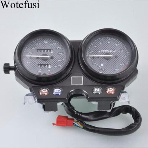 Wotefusi Motorcycle Speedometer Tachometer Meter Gauge Cover For Honda CB250 Hornet 99-05 1999 2000 2001 2002 03 04 05 [P609]